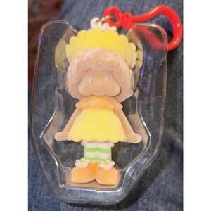 Strawberry Shortcake Flocked Orange Blossom Clip On